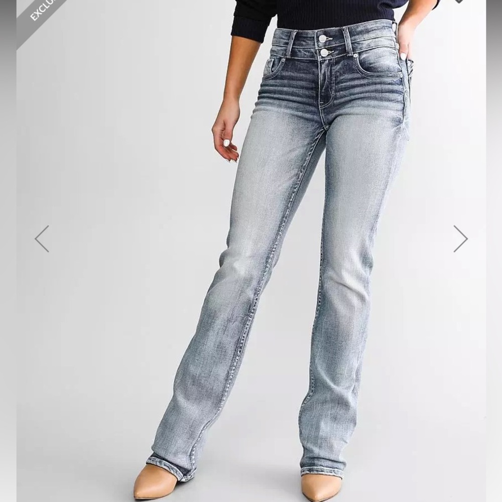 Buckle black 53 bootcut jeans💗